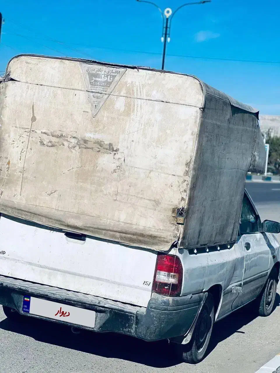 پراید وانت رنگ دارد شاسی ضربه دارد|خودرو سواری و وانت|گنبد کاووس, |دیوار