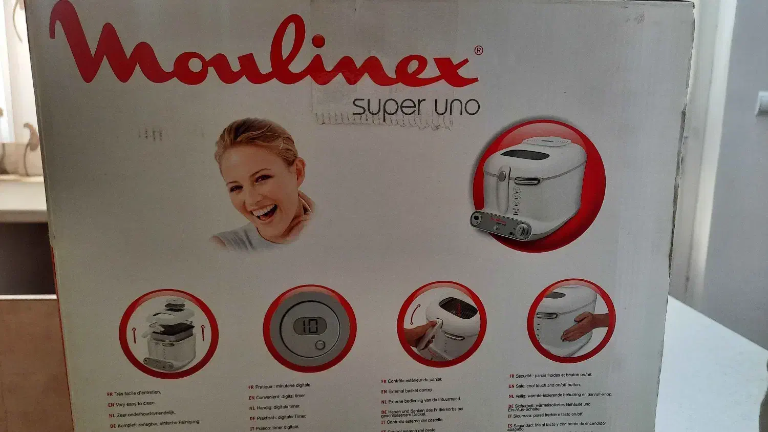 سرخکن مولینکس(آک)|اجاق گاز و لوازم برقی پختوپز|کاشان, ولیعصر|دیوار