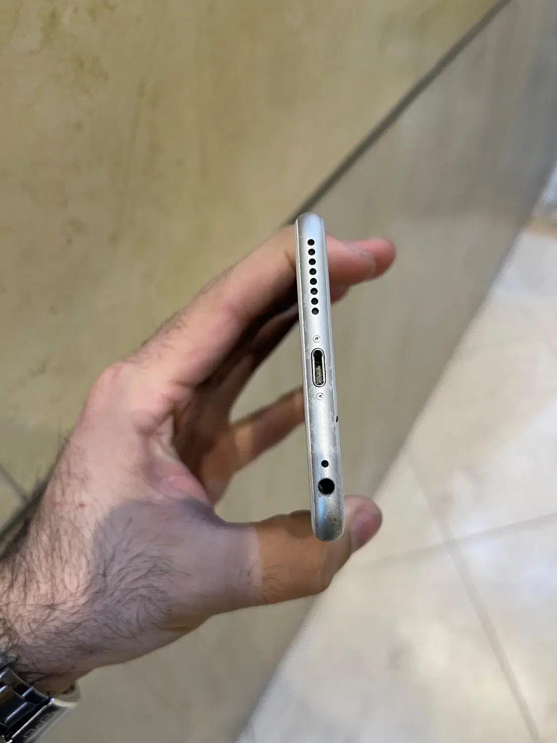 آیفون 6s plus آیکلود رنگ سیلور|موبایل|تبریز, |دیوار