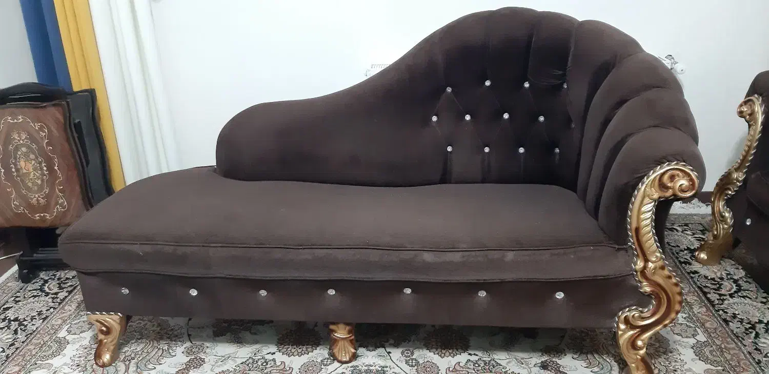 مبل ۳ نفره|مبلمان خانگی و میز عسلی|فولادشهر, مسکن مهر فولادشهر|دیوار