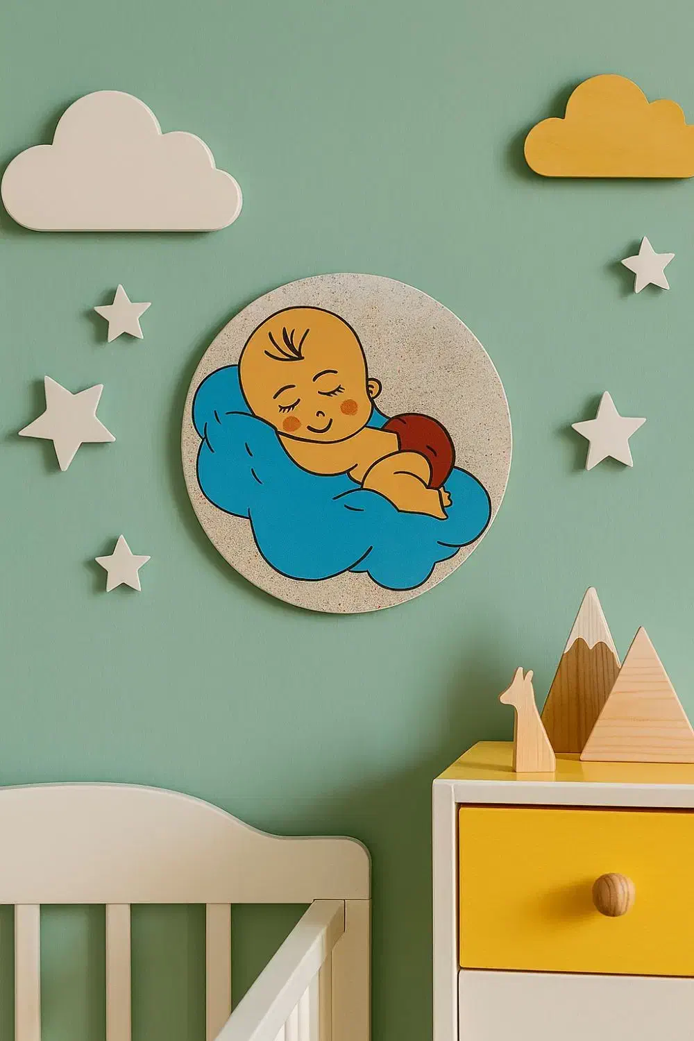 نقاشی نوزاد|تابلو، نقاشی، عکس|فولادشهر, C5|دیوار