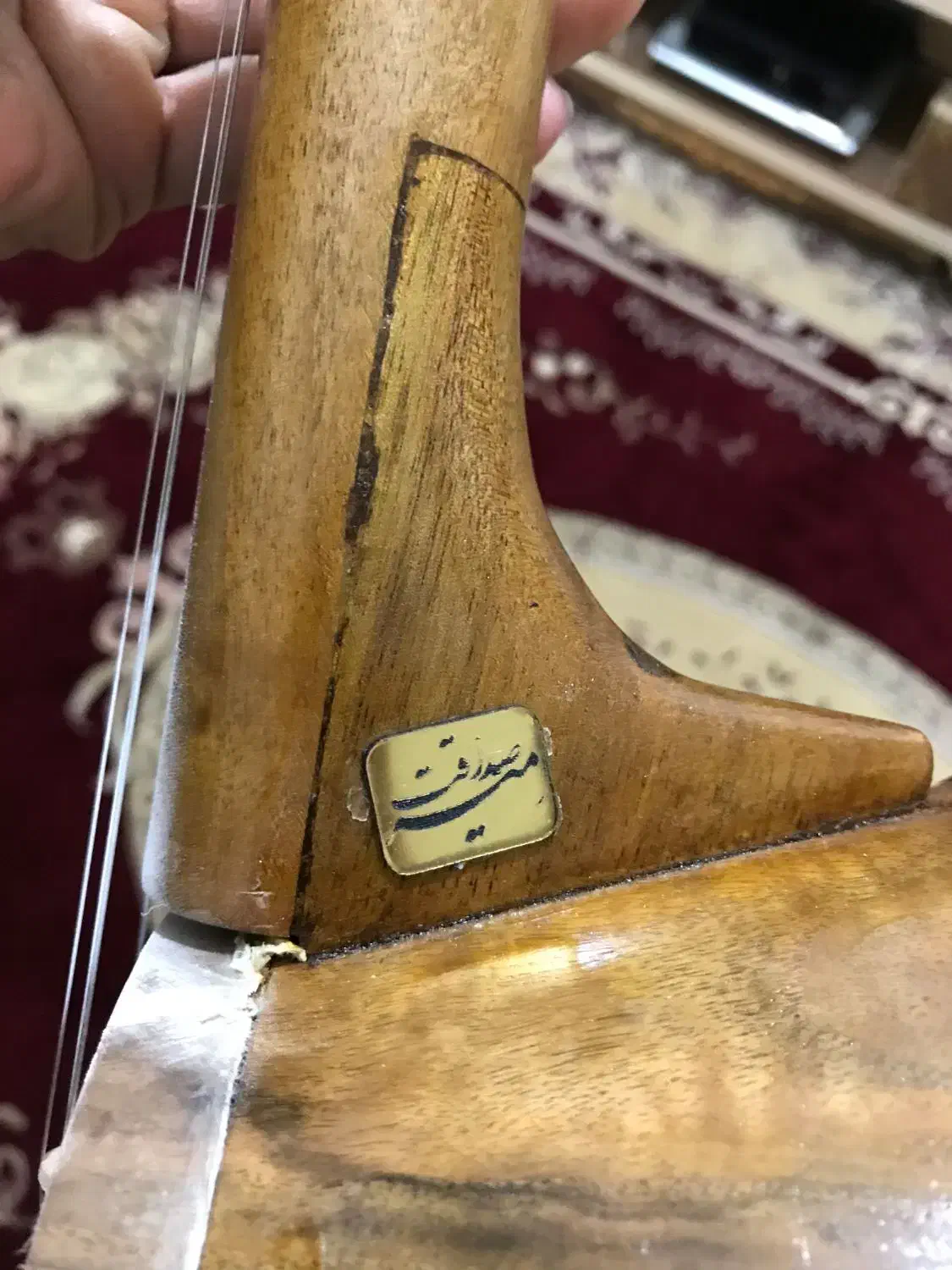 کمانچه حرفه‌ای پشت باز|سازهای سنتی|بروجرد, |دیوار