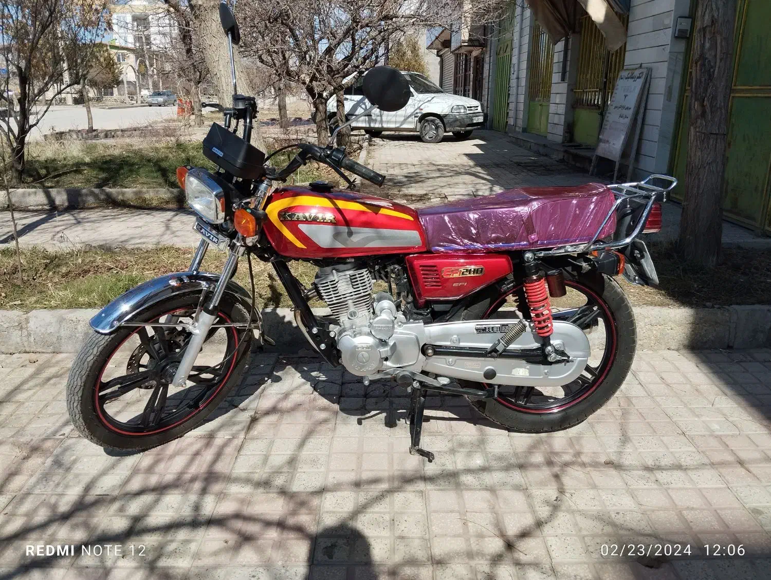 کویر 200|موتورسیکلت|رزن, |دیوار