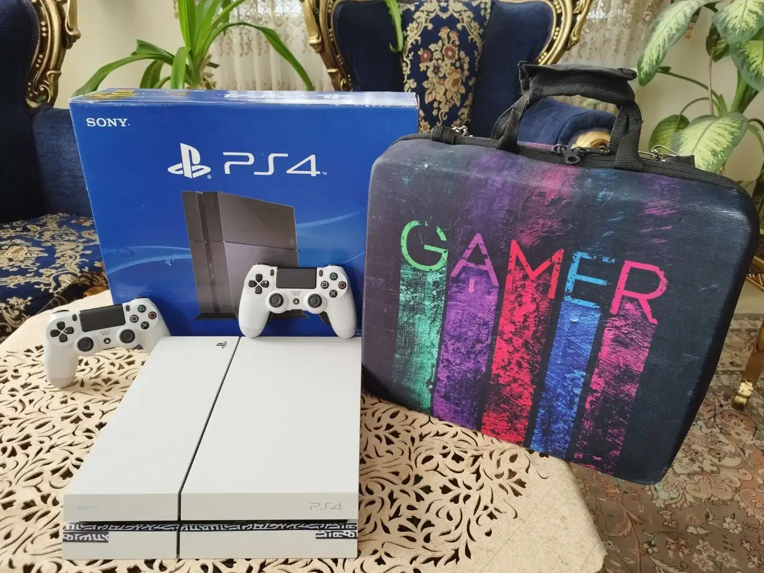 پلی استیشن۴ کپیخور درحدنو با لوازم اضافه|کنسول، بازی ویدئویی و آنلاین|پردیس, فاز ۲|دیوار