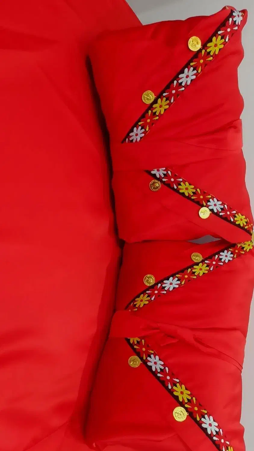 بقچه داش عروس وداماد|رختخواب، بالش، پتو|آق قلا, |دیوار