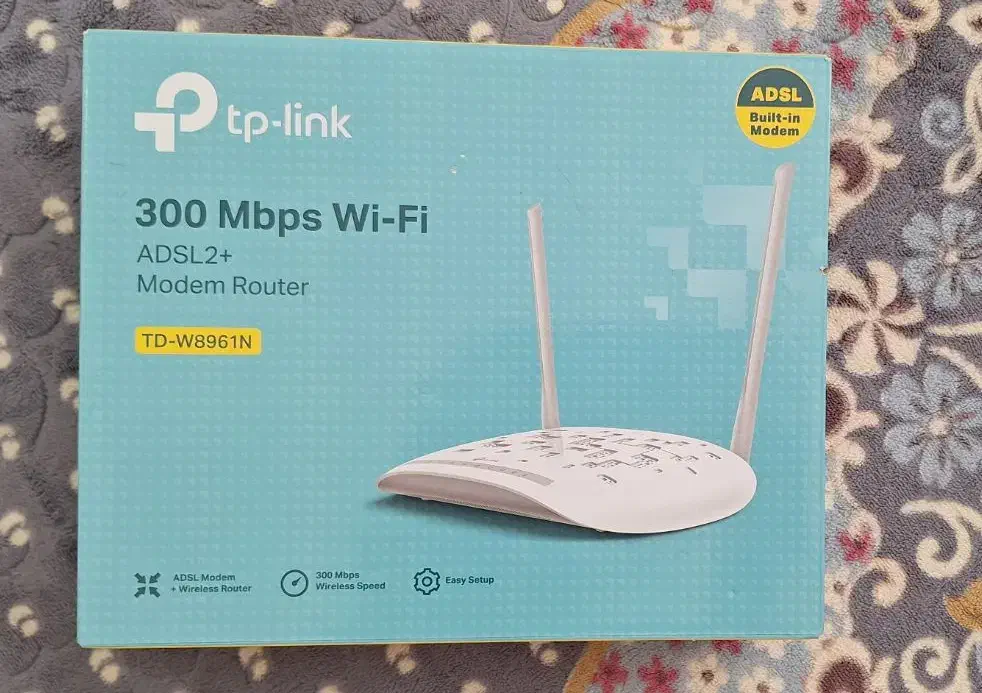 مودم تی پی لینک ۴پورت دو آنتن|مودم و تجهیزات شبکه|کرمانشاه, |دیوار