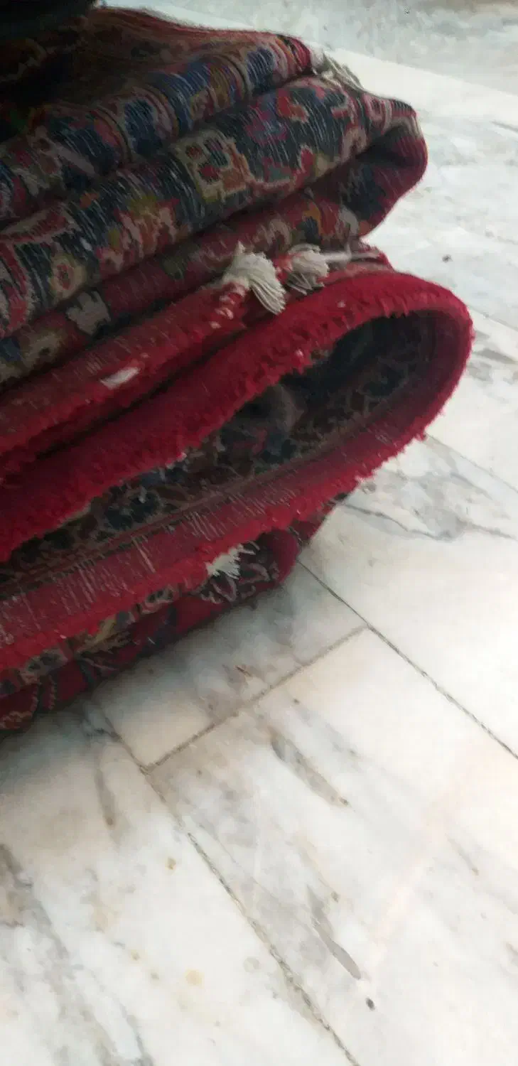 ۳تخته فرش ۱۲متری دستبافت بید خورده ۱۲تومن|فرش|تهران, گمرک|دیوار