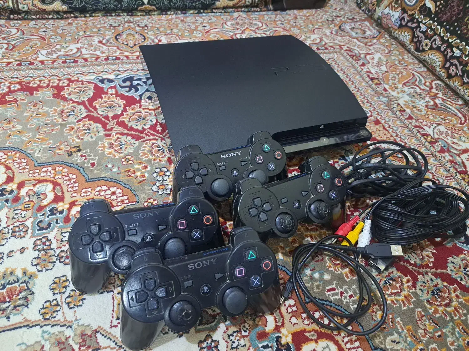 ps3 slim  یک ترابایت|کنسول، بازی ویدئویی و آنلاین|خرمشهر, |دیوار