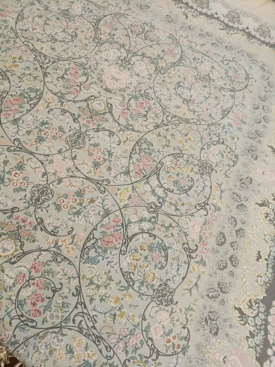 فرش نیاوران کاشان|فرش|تهران, امام زاده عبدالله|دیوار