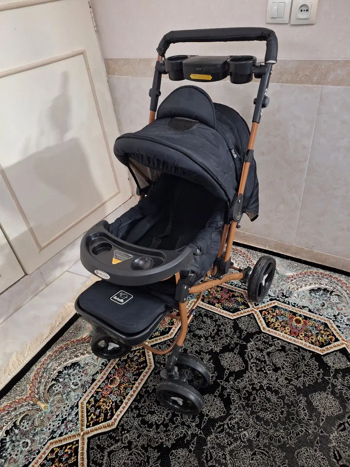 کالسکه ترک ببتو بدنه بنیتا گلد دلیجان|کالسکه و لوازم جانبی|قم, باسکول|دیوار