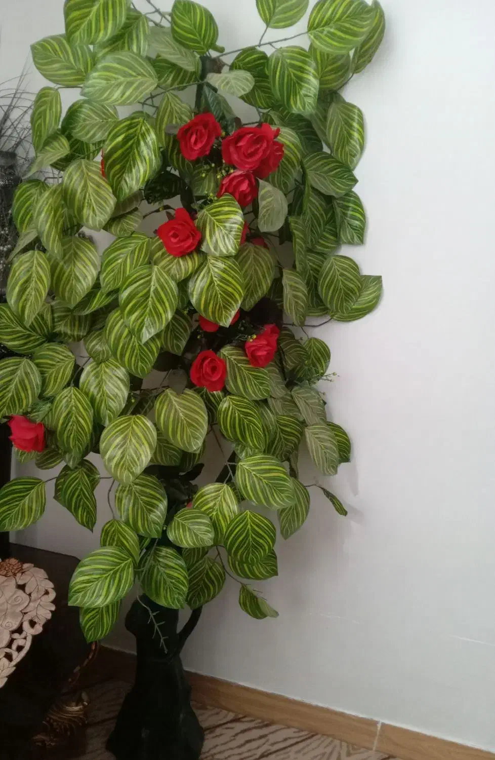 گل درختی|گل مصنوعی|میانه, |دیوار