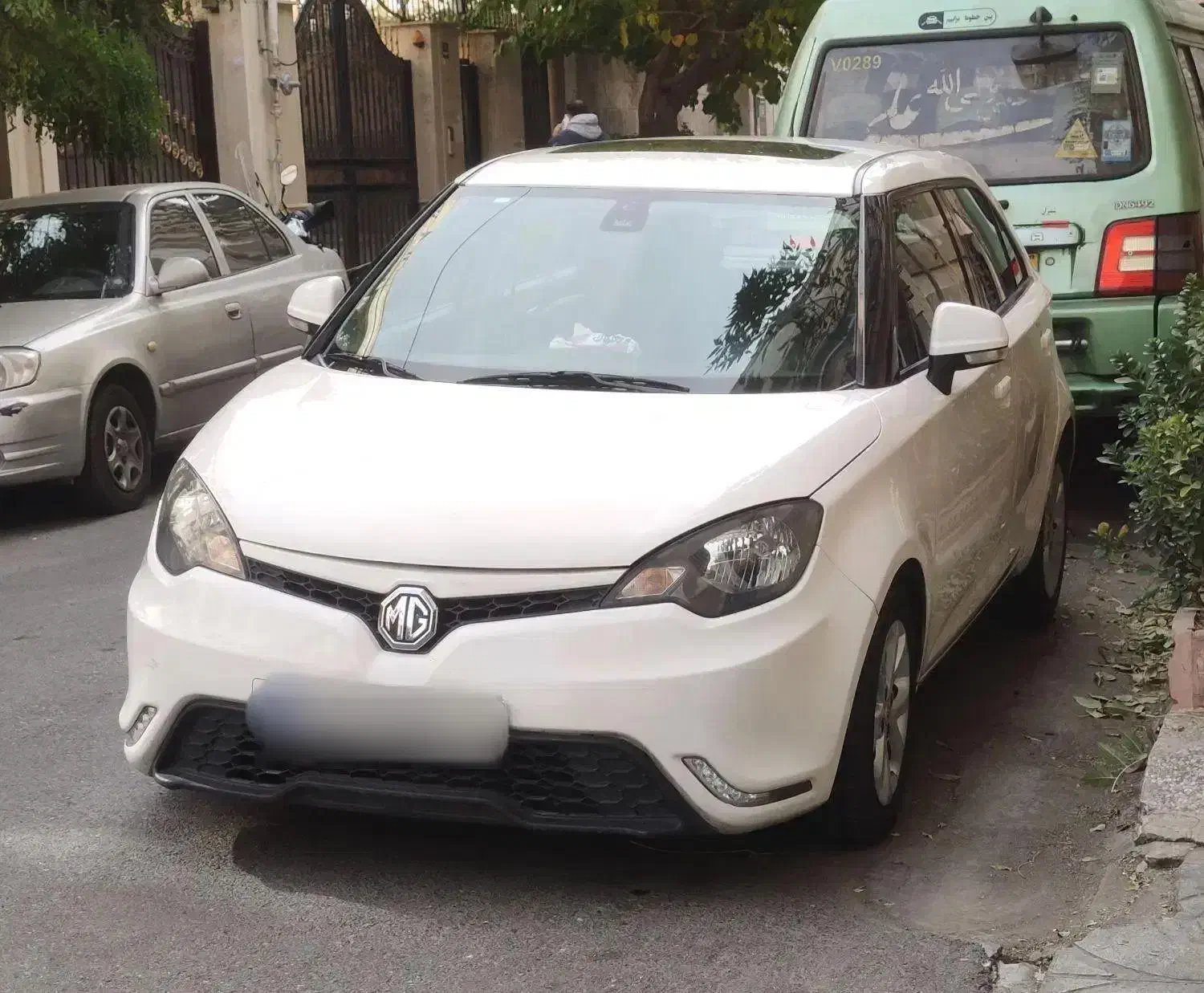 ام جی 3 mg3 مدل 2015 سفید بدون رنگ|خودرو سواری و وانت|تهران, دکتر هوشیار|دیوار
