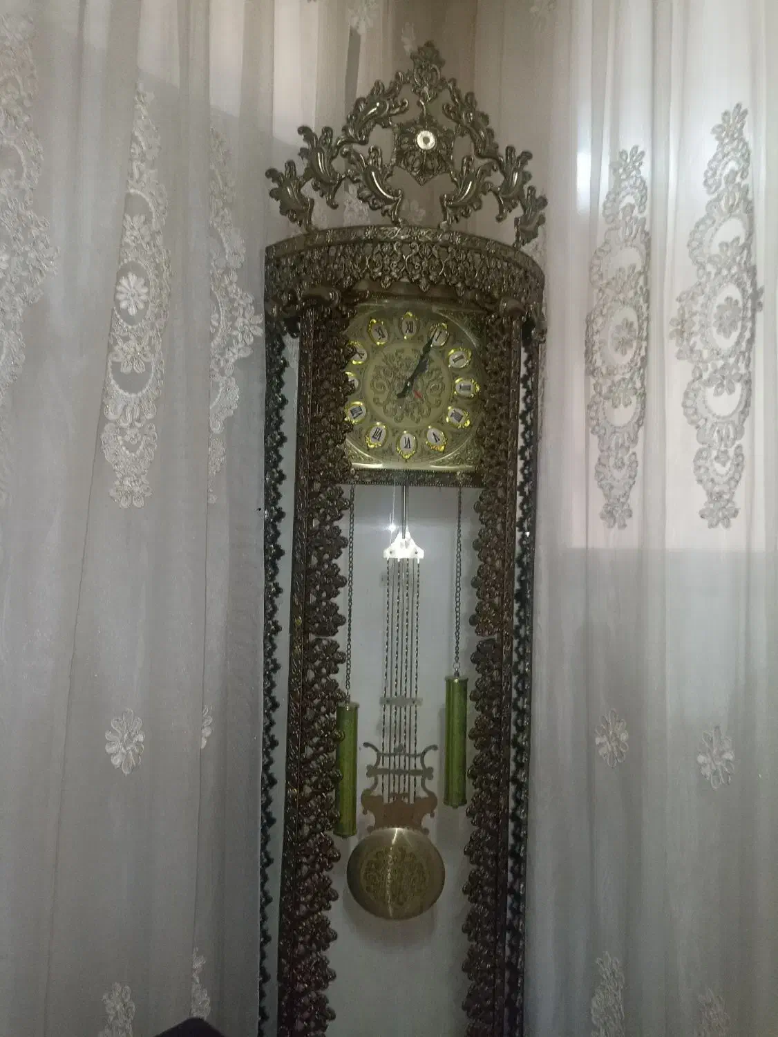 فروش آینه وکنسول وساعت ایستاده تمام  درحدنو|بوفه، ویترین، کنسول|ساری, |دیوار