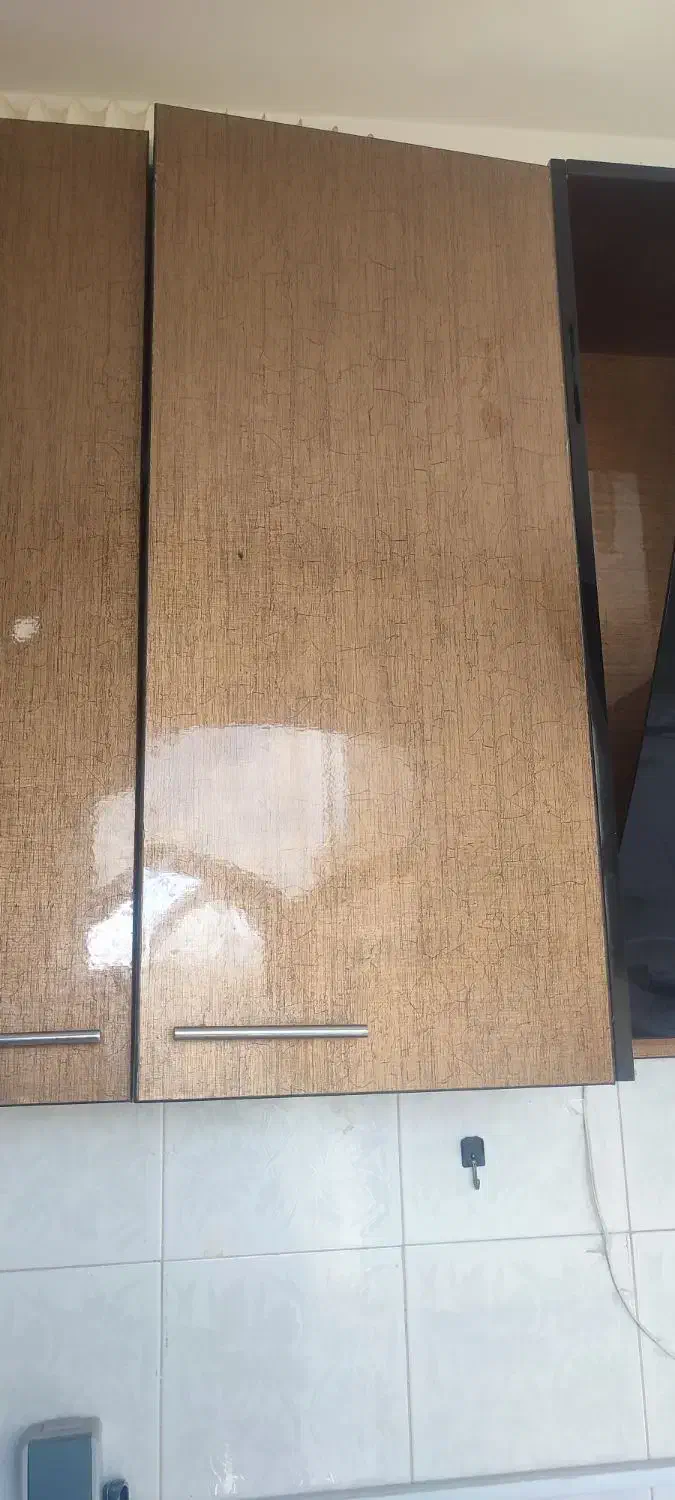 کابینت فلزی با درب های MDF|مصالح و تجهیزات ساختمان|تویسرکان, |دیوار