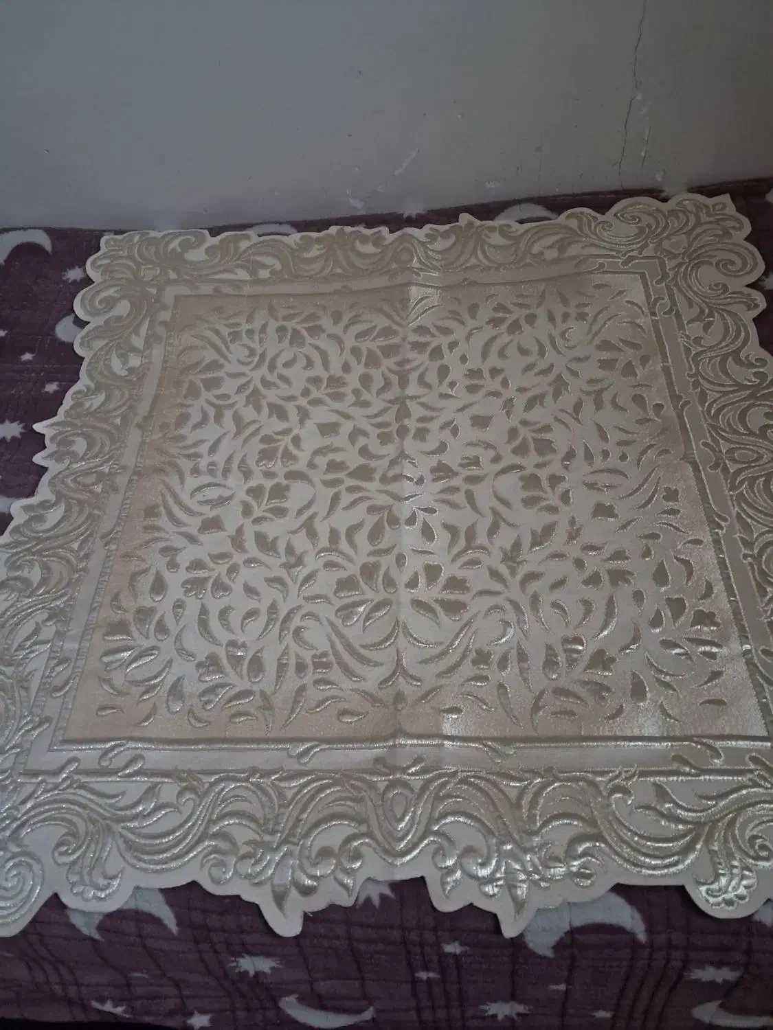 رومیزی دورو سایز ۸۵ در۸۵. نونو|پرده، رانر، رومیزی|شیراز, حافظیه|دیوار