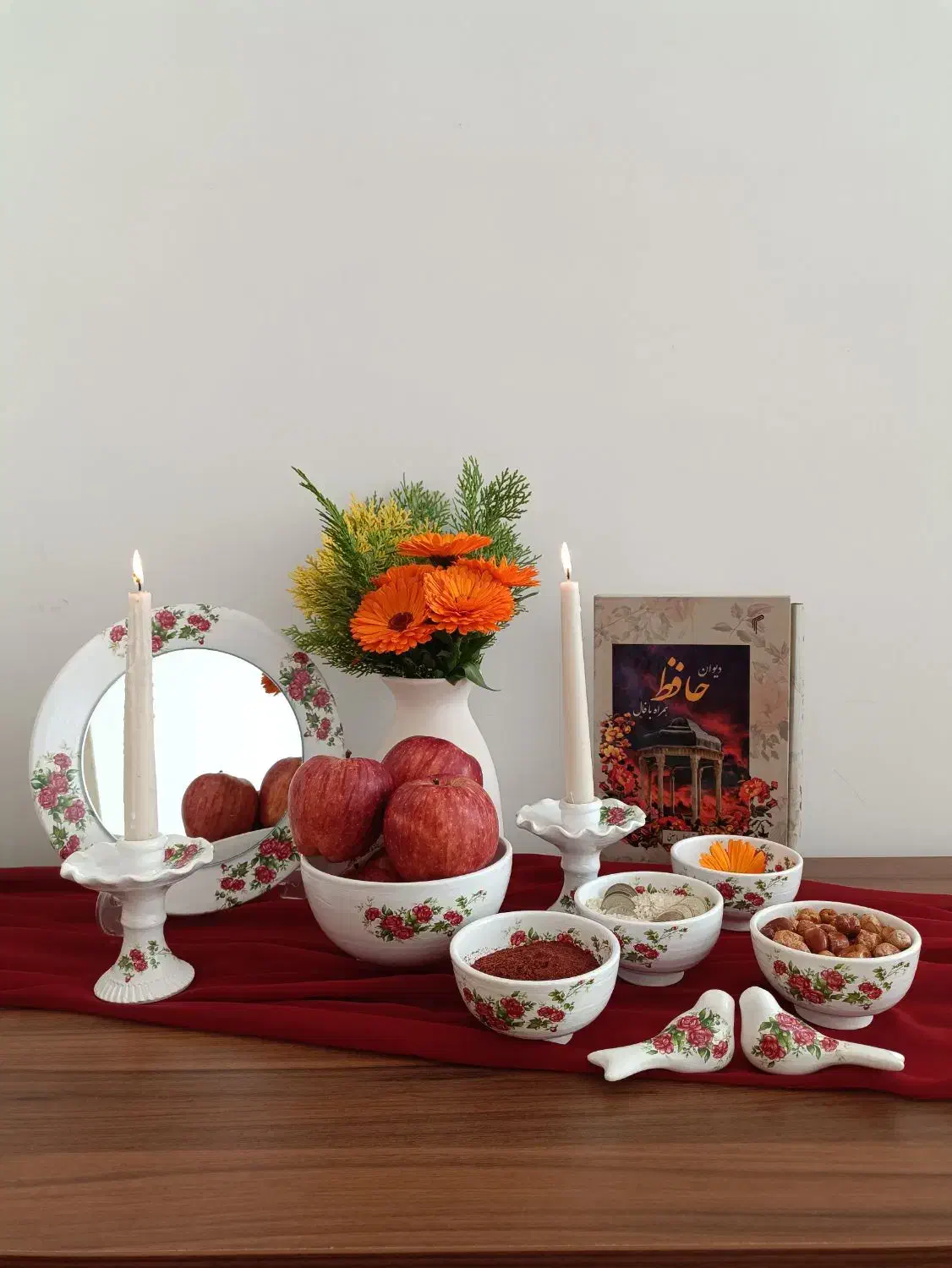 ست هفتسین و یلدایی|صنایع دستی و سایر لوازم تزئینی|سمنان, |دیوار