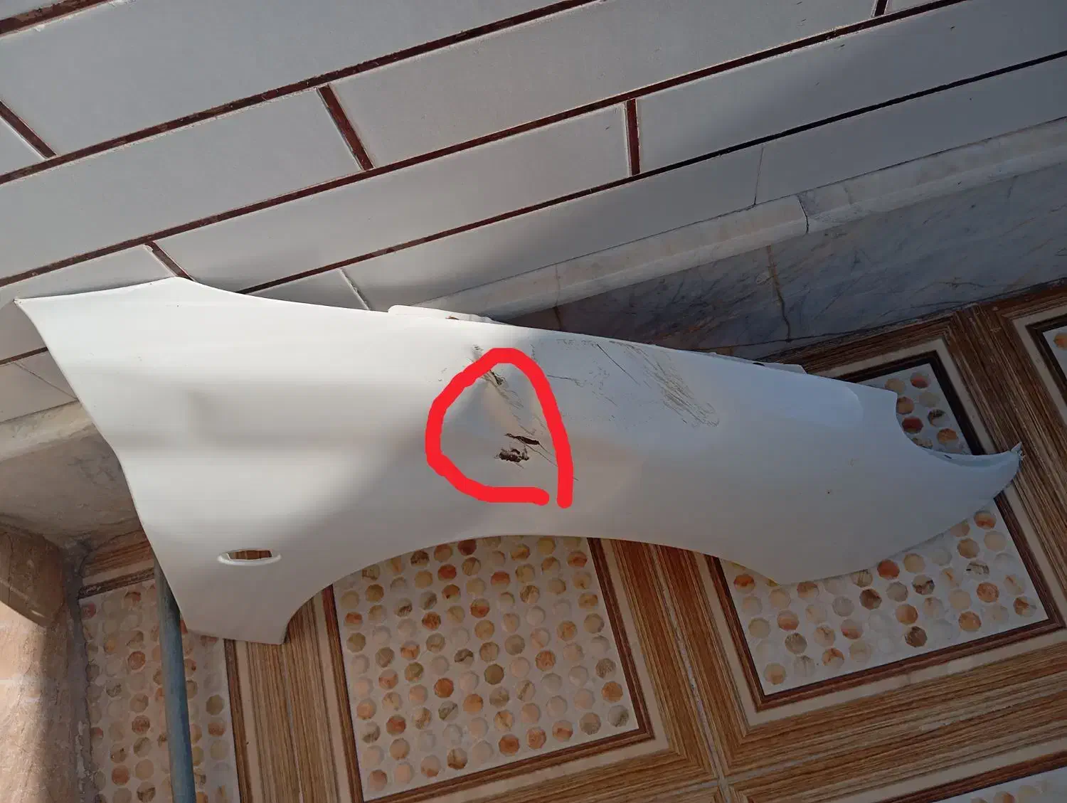 کاپوت و گلگیر سمت شاگرد اصلی شرکتی|قطعات یدکی و لوازم جانبی|لامرد, |دیوار