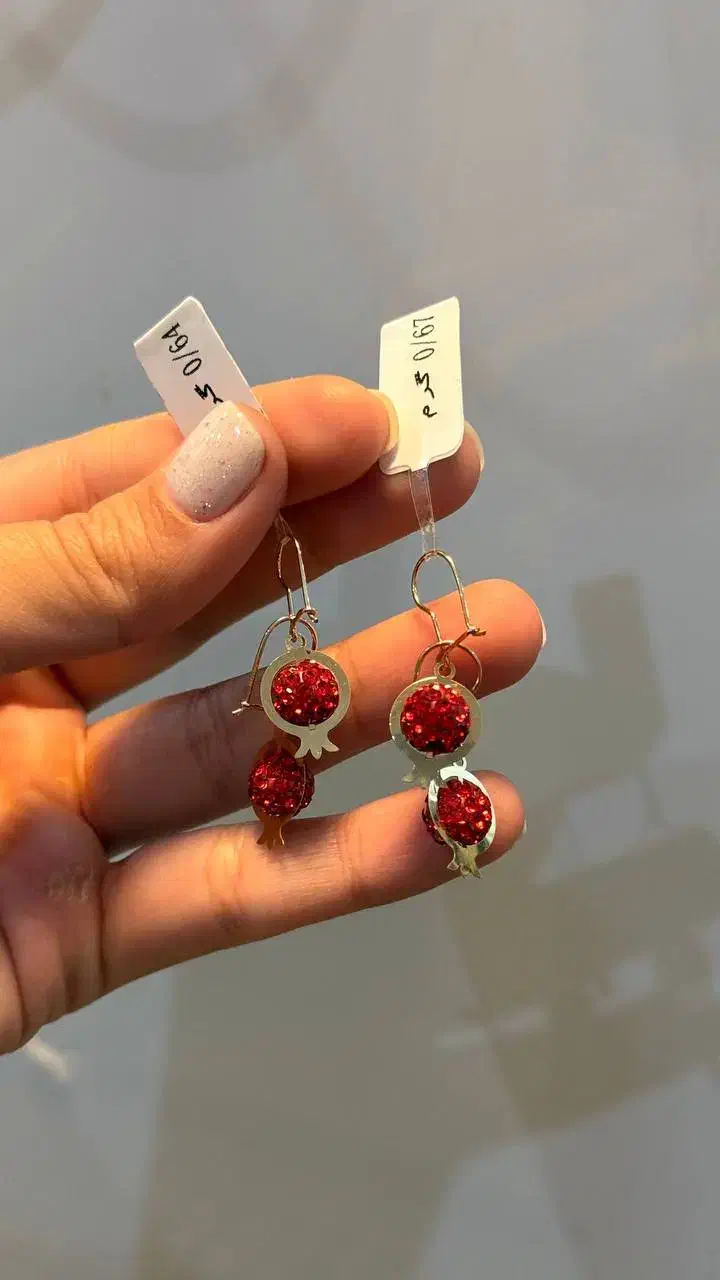 گوشواره انار|جواهرات|تهران, بازار|دیوار