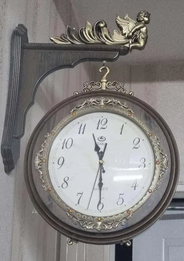 ساعت دیواری دو طرفه|ساعت دیواری و تزئینی|لاهیجان, شقایق|دیوار