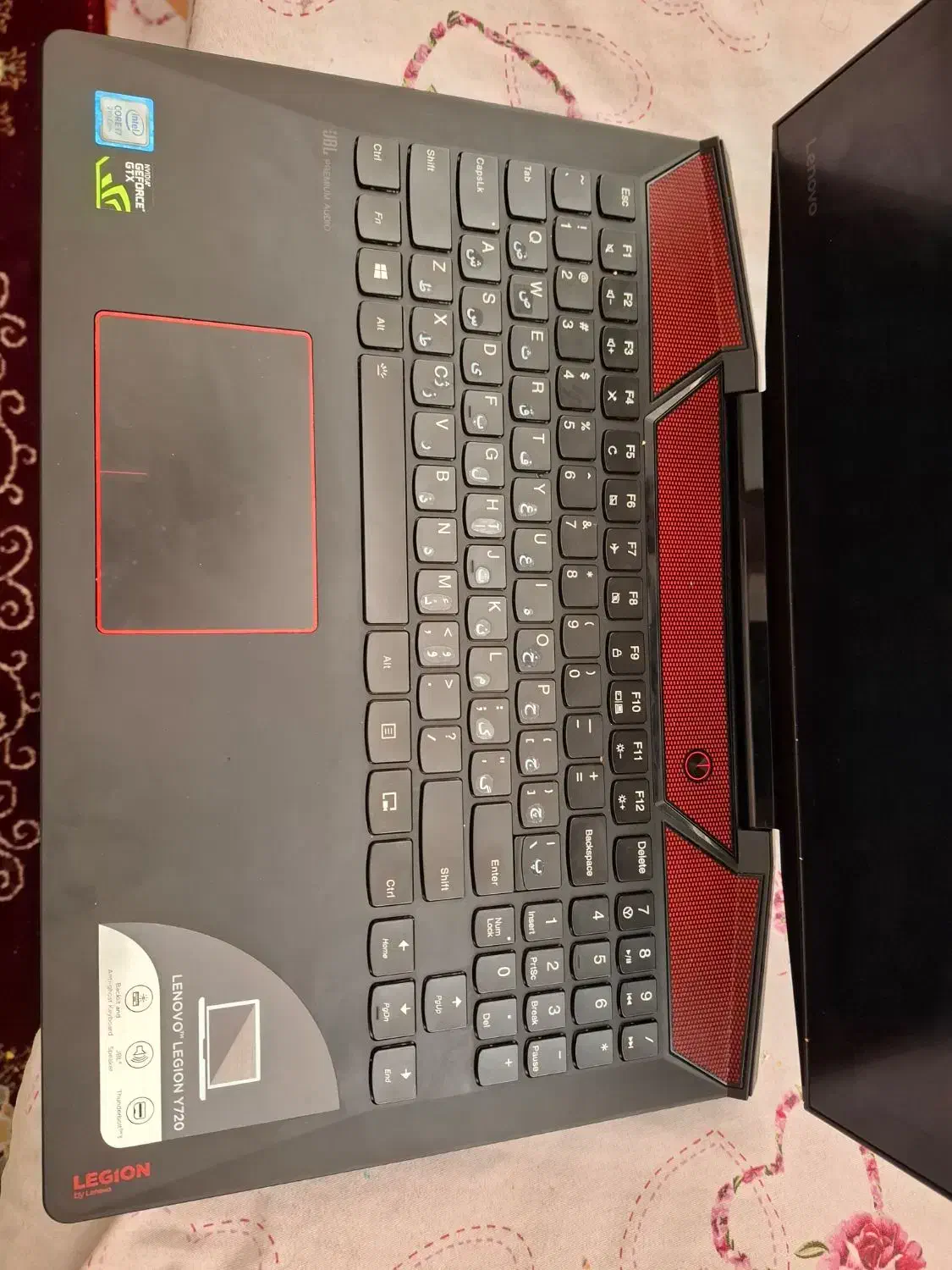 لپتاپ گیمینگ lenovo legion y720 با 6گیگ گرافیک|رایانه همراه|قم, نیروگاه|دیوار