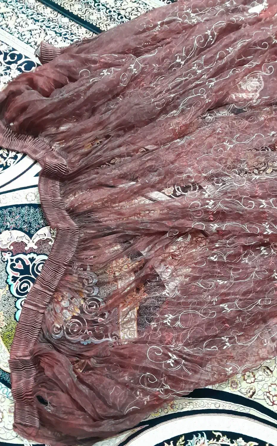 پرده حریر|پرده، رانر، رومیزی|قدس, شهر‌قدس|دیوار