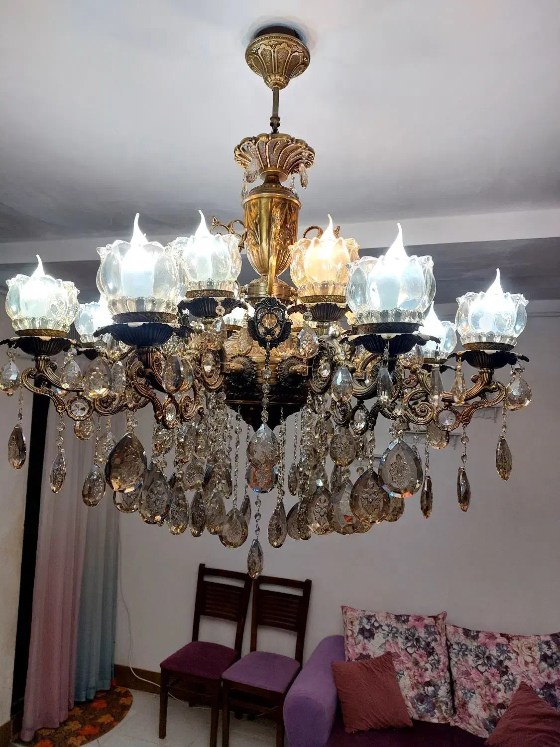 لوستربرنز|لوستر و چراغ آویز|کرج, گلستان|دیوار