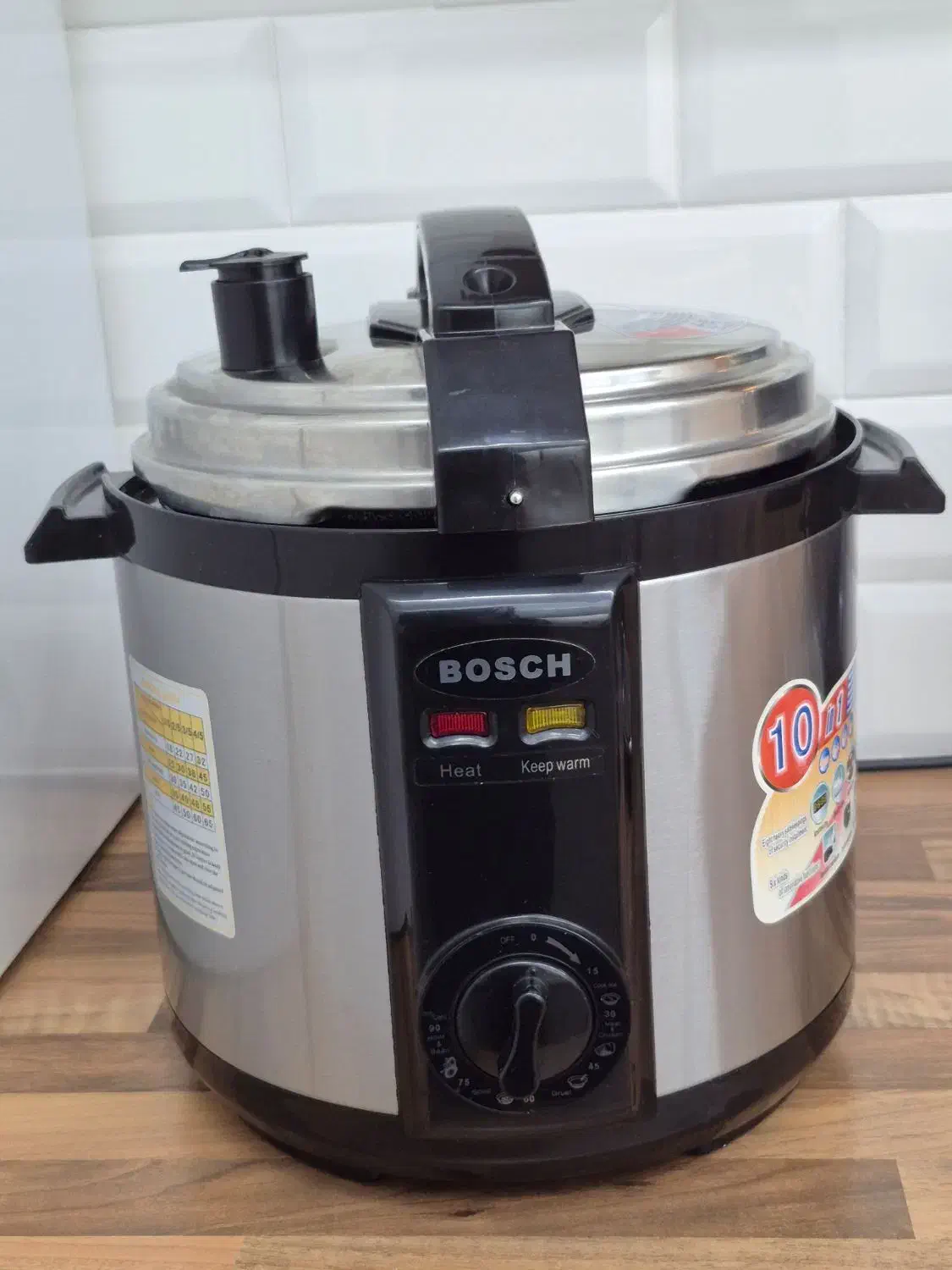 زودپزپلوپزبخارپز برقی بوش|اجاق گاز و لوازم برقی پخت‌وپز|الوند, |دیوار