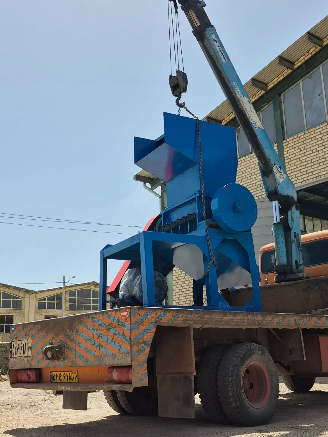 دستگاه آسیاب پلاستیک فوق‌سنگین سبد پت لاک نوارلوله|ماشین‌آلات صنعتی|قم, زنبیل آباد|دیوار