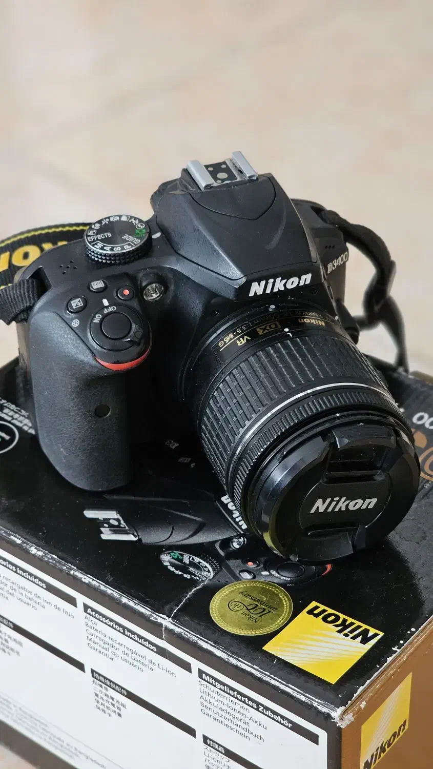 دوربین nikon d3400|دوربین عکاسی و فیلمبرداری|تهران, لویزان|دیوار