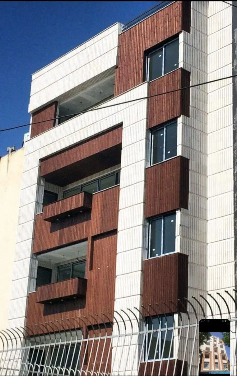 آجر نما سفید و طوسی کد ۴ رنگ اصفهان|مصالح و تجهیزات ساختمان|فومن, |دیوار