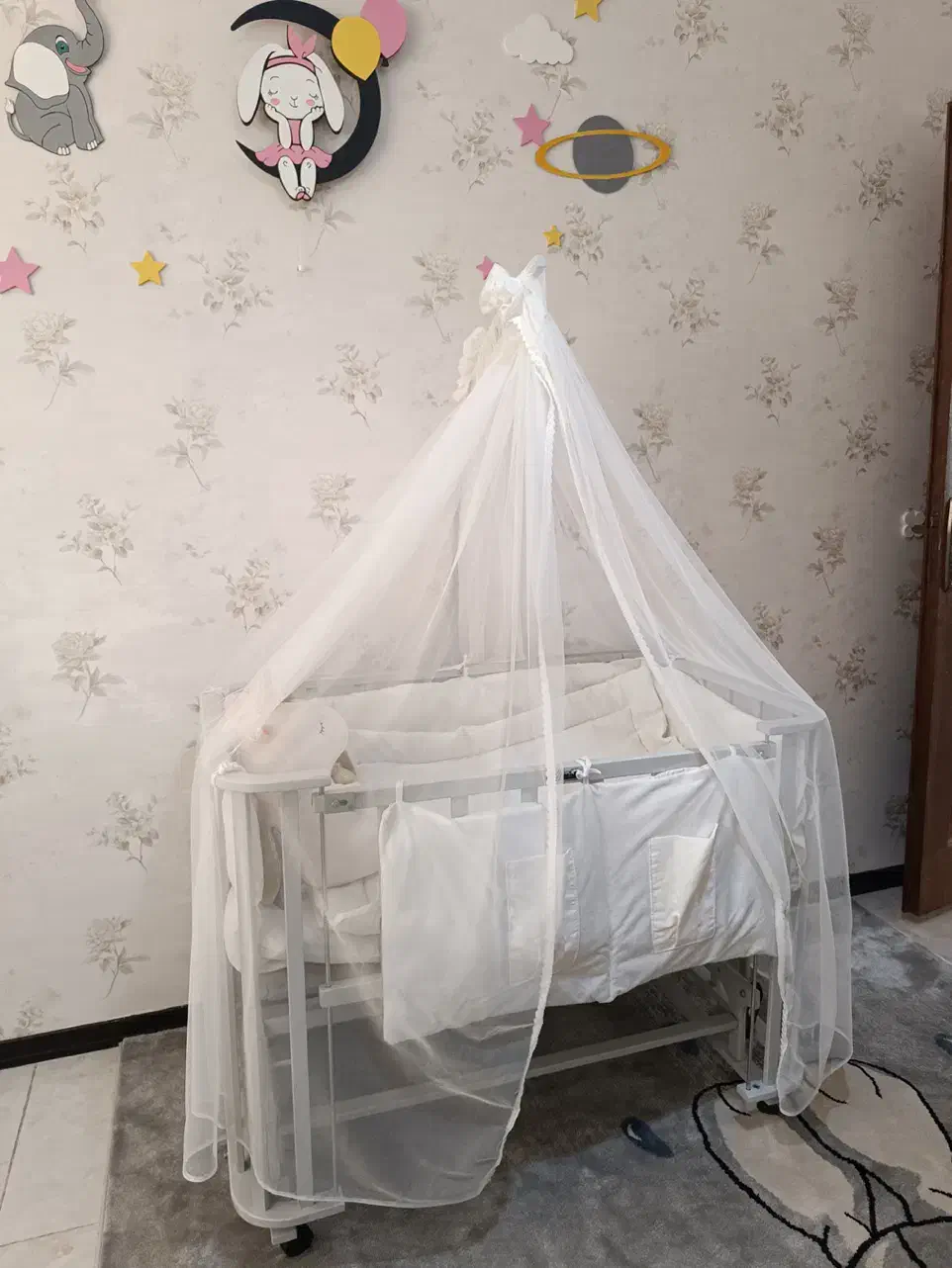 تخت کنار مادر|تخت و صندلی بچه|تهران, زعفرانیه|دیوار