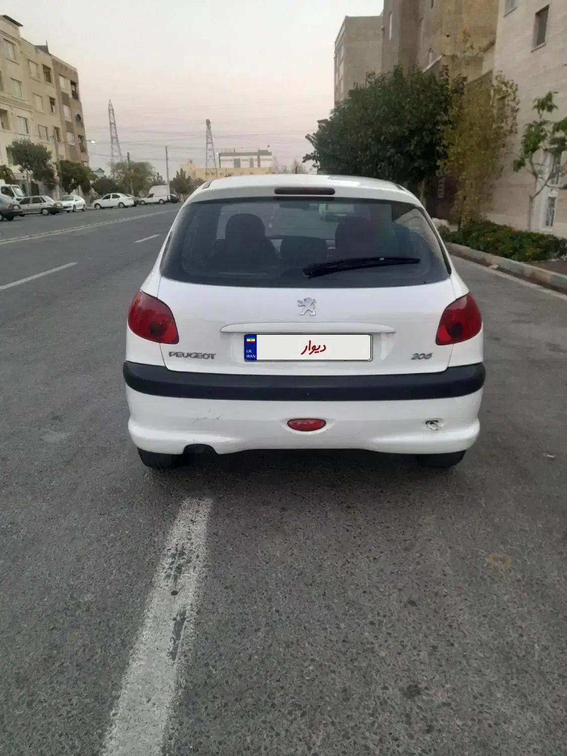 ۲۰۶ تیپ ۵ ۹۵ بی رنگ|خودرو سواری و وانت|فردیس, شهرک وحدت|دیوار