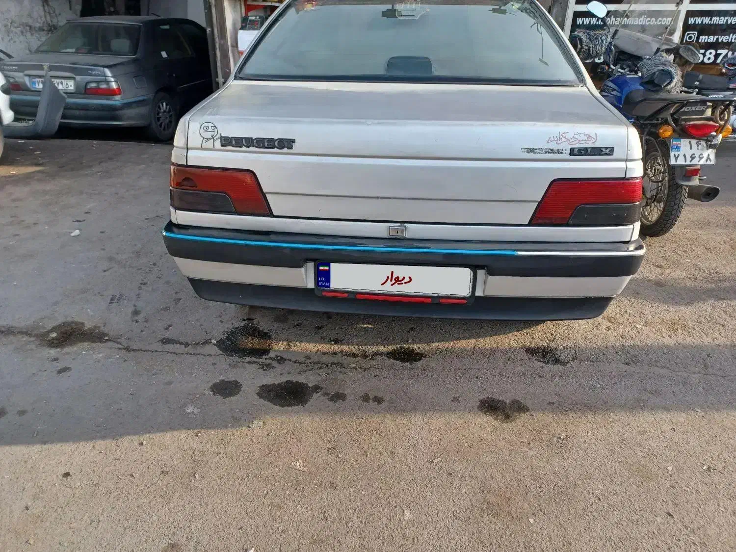 پژو ۴۰۵ نقره ایی مدل ۸۷ سالم|خودرو سواری و وانت|تهران, شهرک شریفی|دیوار