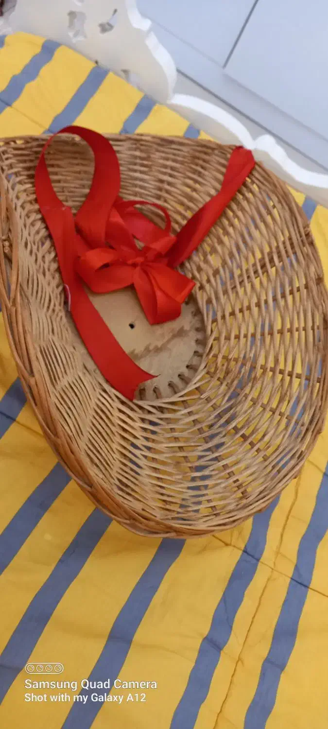 سبد چوبی|صنایع دستی و سایر لوازم تزئینی|مشهد, هنرور|دیوار