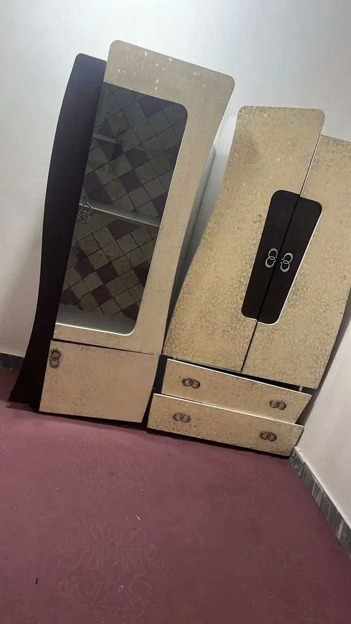 کمد و تخت نوجوان|تخت و سرویس خواب|خرمشهر, |دیوار