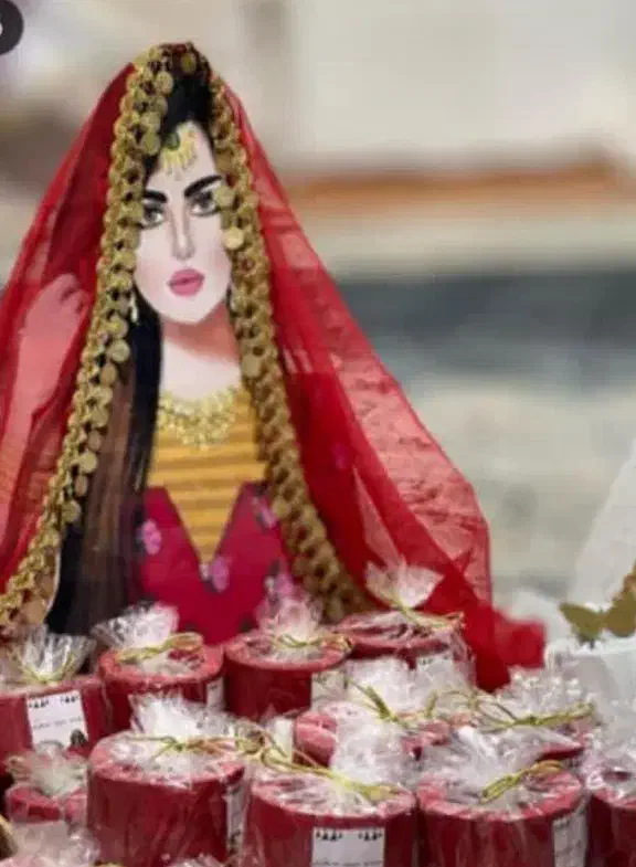 استند و تاپر عروس|صنایع دستی و سایر لوازم تزئینی|خاش, |دیوار