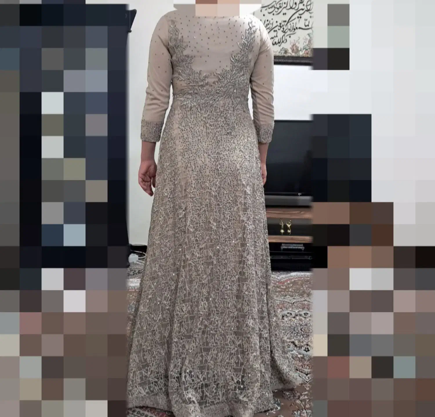 پیراهن مجلسی سایز 42و44|لباس|کوهدشت, |دیوار