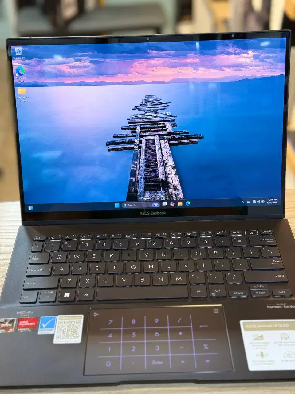 Asus zenbook نسل ۱۳ با صفحه نمایش OLED لمسی|رایانه همراه|اهواز, زیتون کارمندی|دیوار