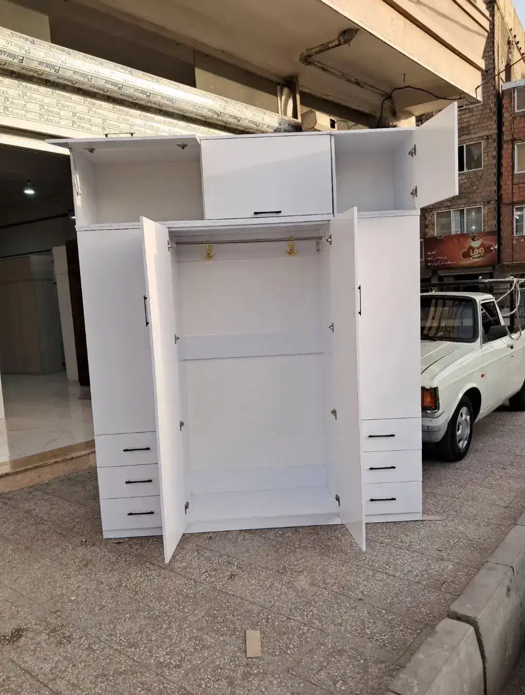 کمددیواری k7|جاکفشی، کمد، دراور|رشت, رودبارتان|دیوار