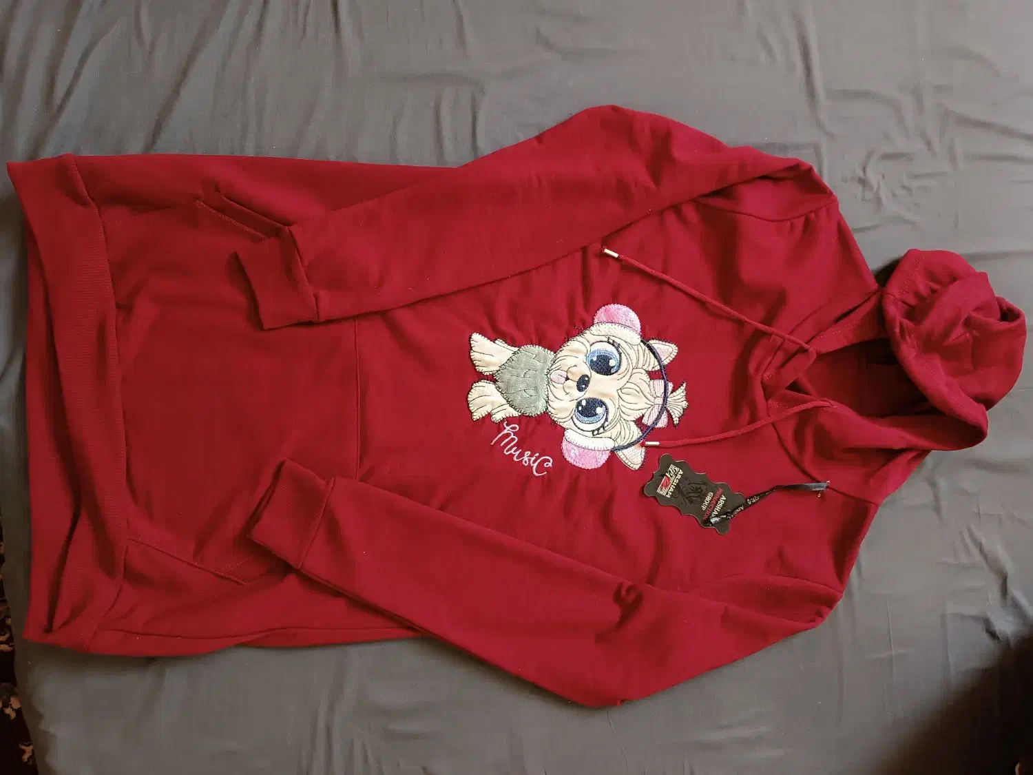 هودی کاملا نو زرشکی فری سایز|لباس|شیراز, تاچارا|دیوار