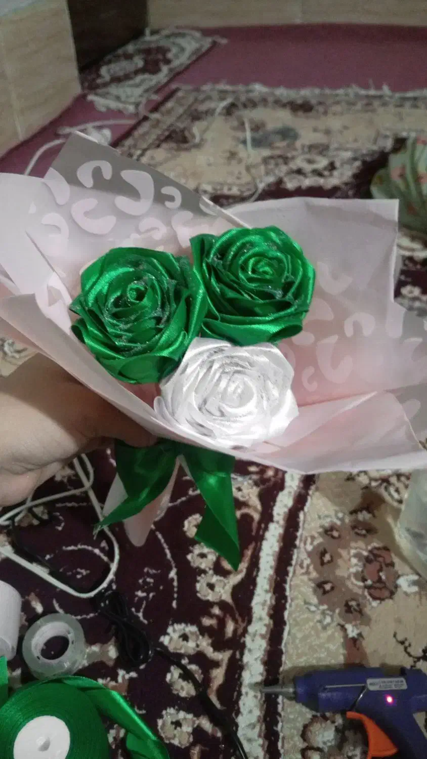 گل ربانی مناسب هدیه برا روز مادر و روز زن|گل مصنوعی|زابل, |دیوار