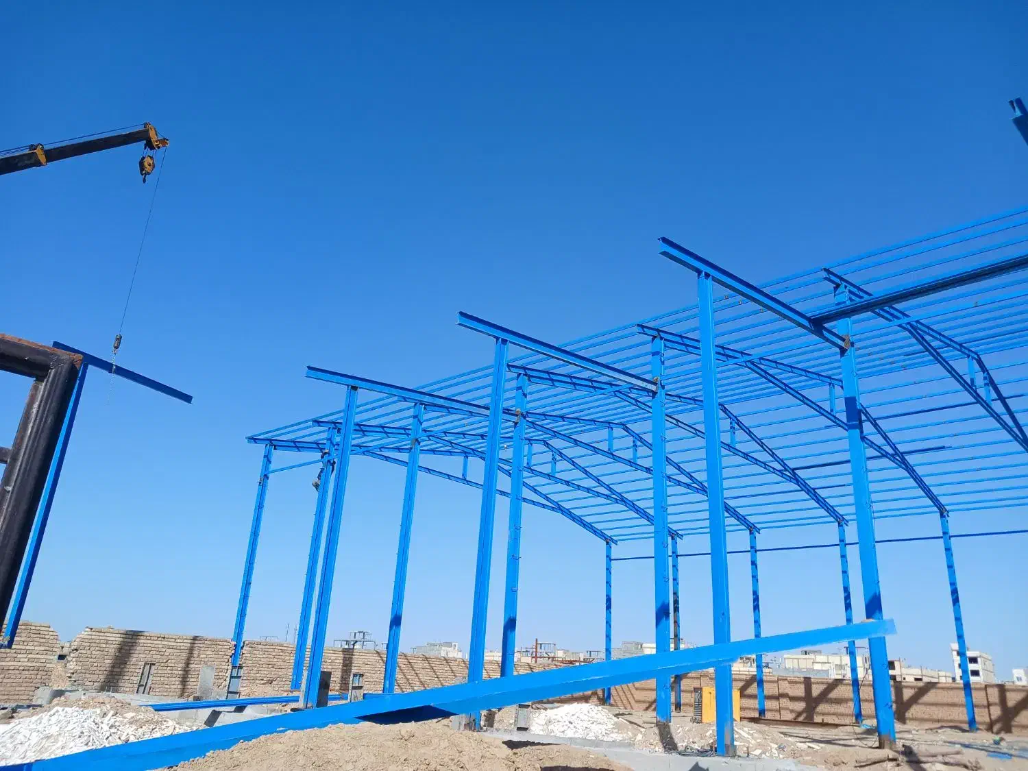 جوشکاری اسکلت فلزی|خدمات پیشه و مهارت|اراک, |دیوار