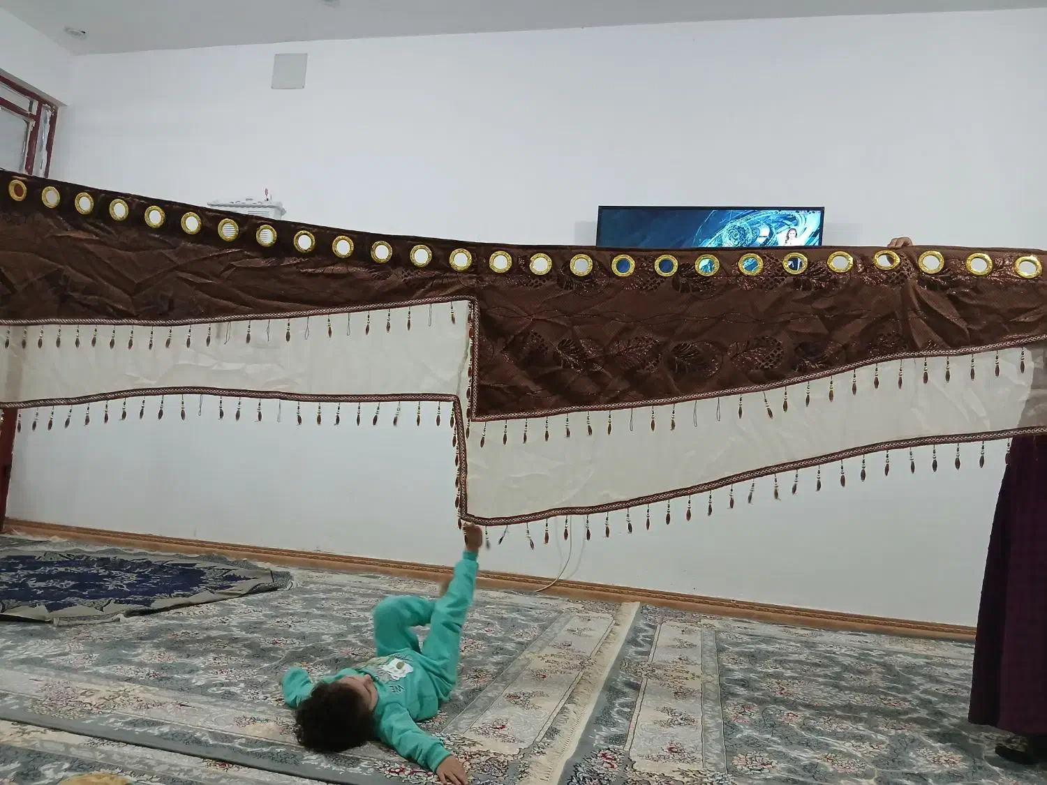 پرده|پرده، رانر، رومیزی|سوسنگرد, |دیوار