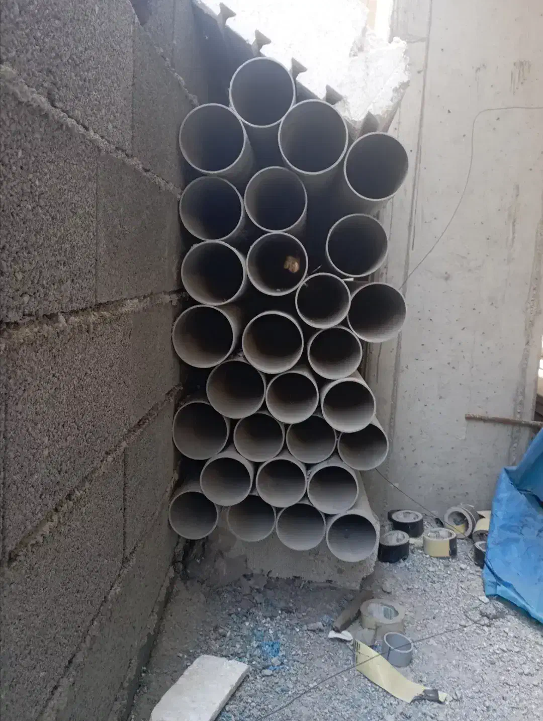 لوله پولیکا برندلوله گستر گلپایگان ،تعدادی مازاد|مصالح و تجهیزات ساختمان|کتالم و سادات شهر, |دیوار