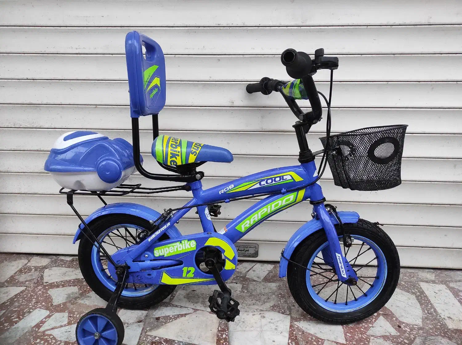 دوچرخه بچه گانه 12 راپیدو در حد نو|دوچرخه، اسکیت، اسکوتر|رشت, دروازه لاکان|دیوار