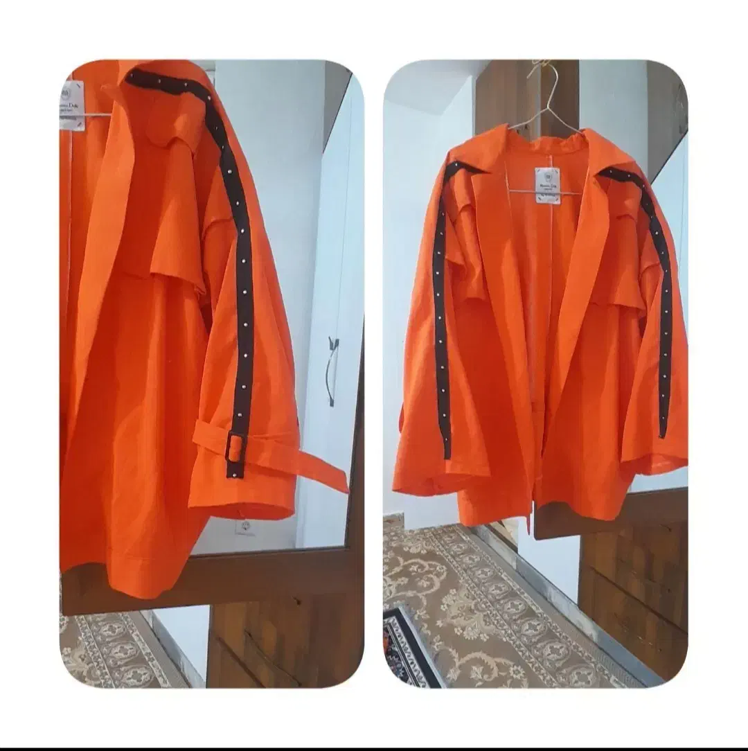 مانتو نارنجی|لباس|دوگنبدان, |دیوار