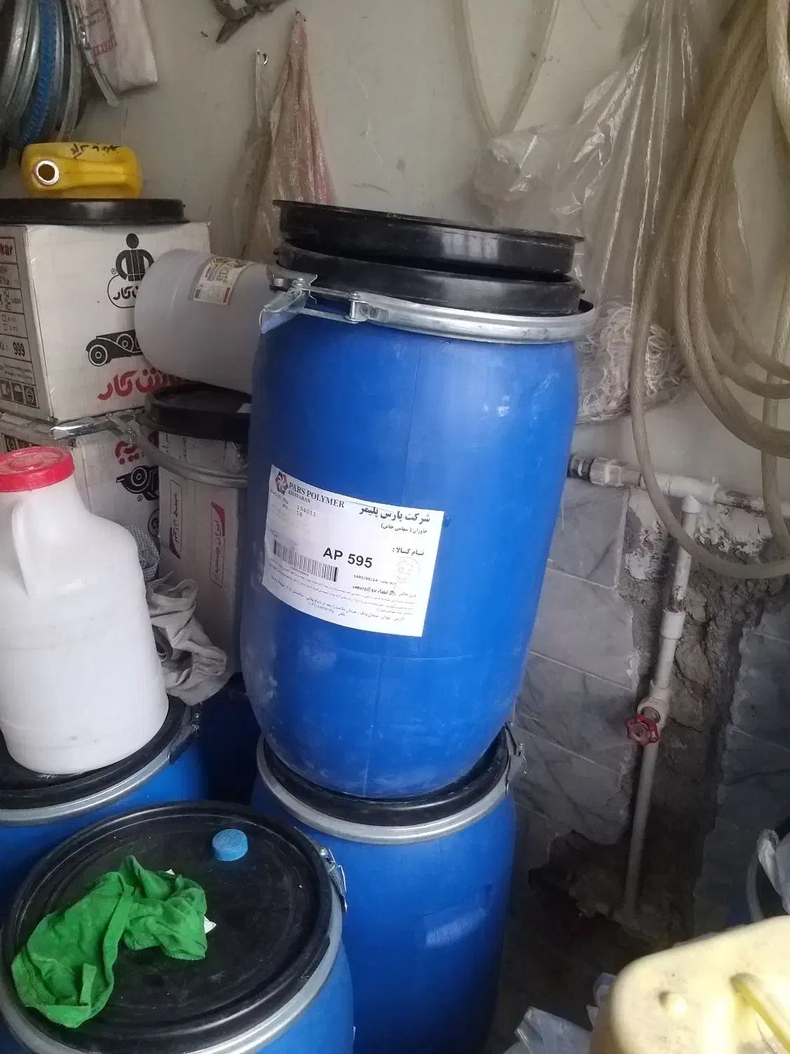 بشکه پلاستیکی آبی ۶۰ لیتری|ظروف نگهدارنده، پلاستیکی، یکبارمصرف|مشهد, گلبرگ|دیوار