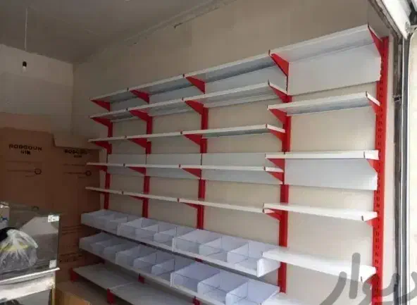 قفسه فروشگاهی دیواری|فروشگاه و مغازه|یزد, |دیوار