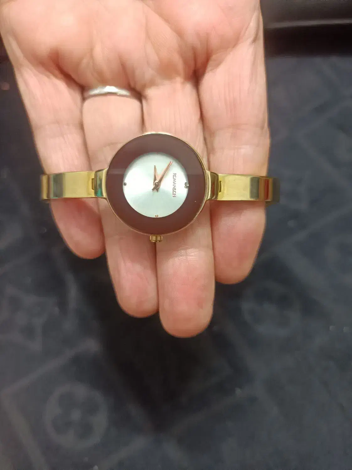 ساعت مچی زنانه ROMANSON طلایی کاملا نو|ساعت|قوچان, |دیوار