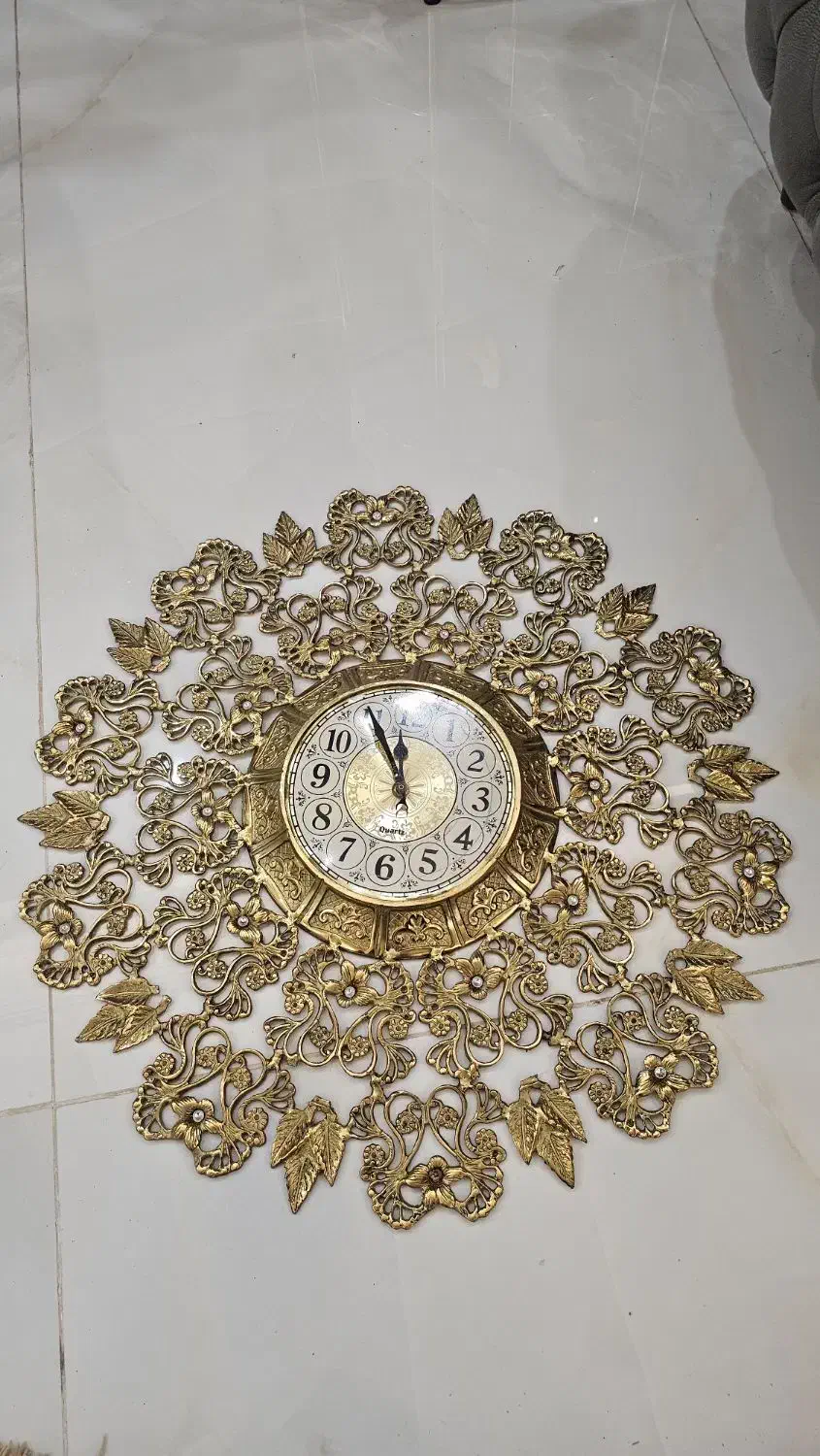 ساعت دیواری برنجی|ساعت دیواری و تزئینی|قدس, شهرقدس|دیوار